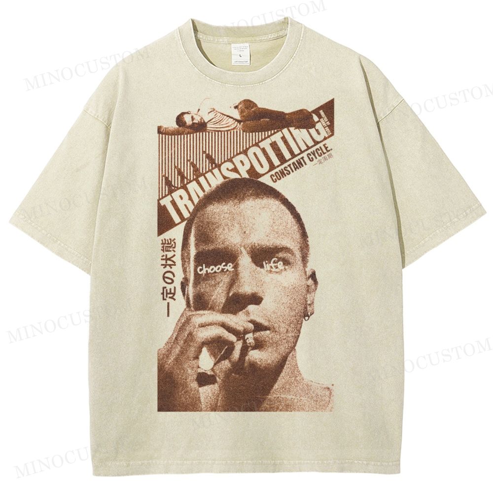 Life Rebellion and Urban Nihilism Washed T-Shirt 