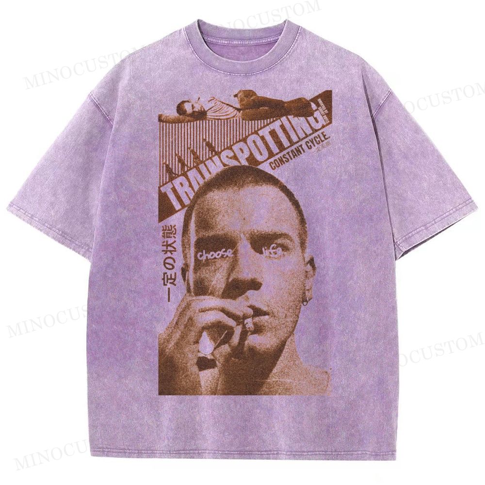 Life Rebellion and Urban Nihilism Washed T-Shirt 