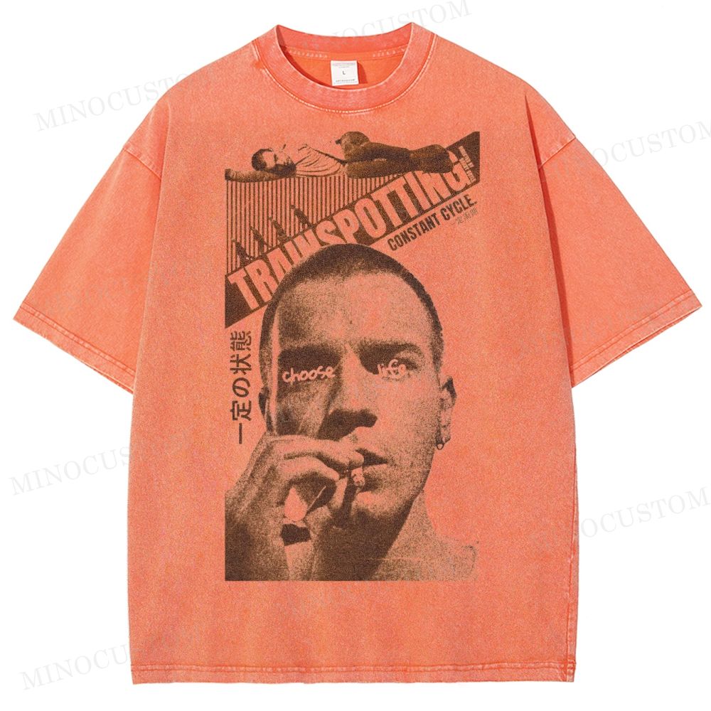 Life Rebellion and Urban Nihilism Washed T-Shirt 