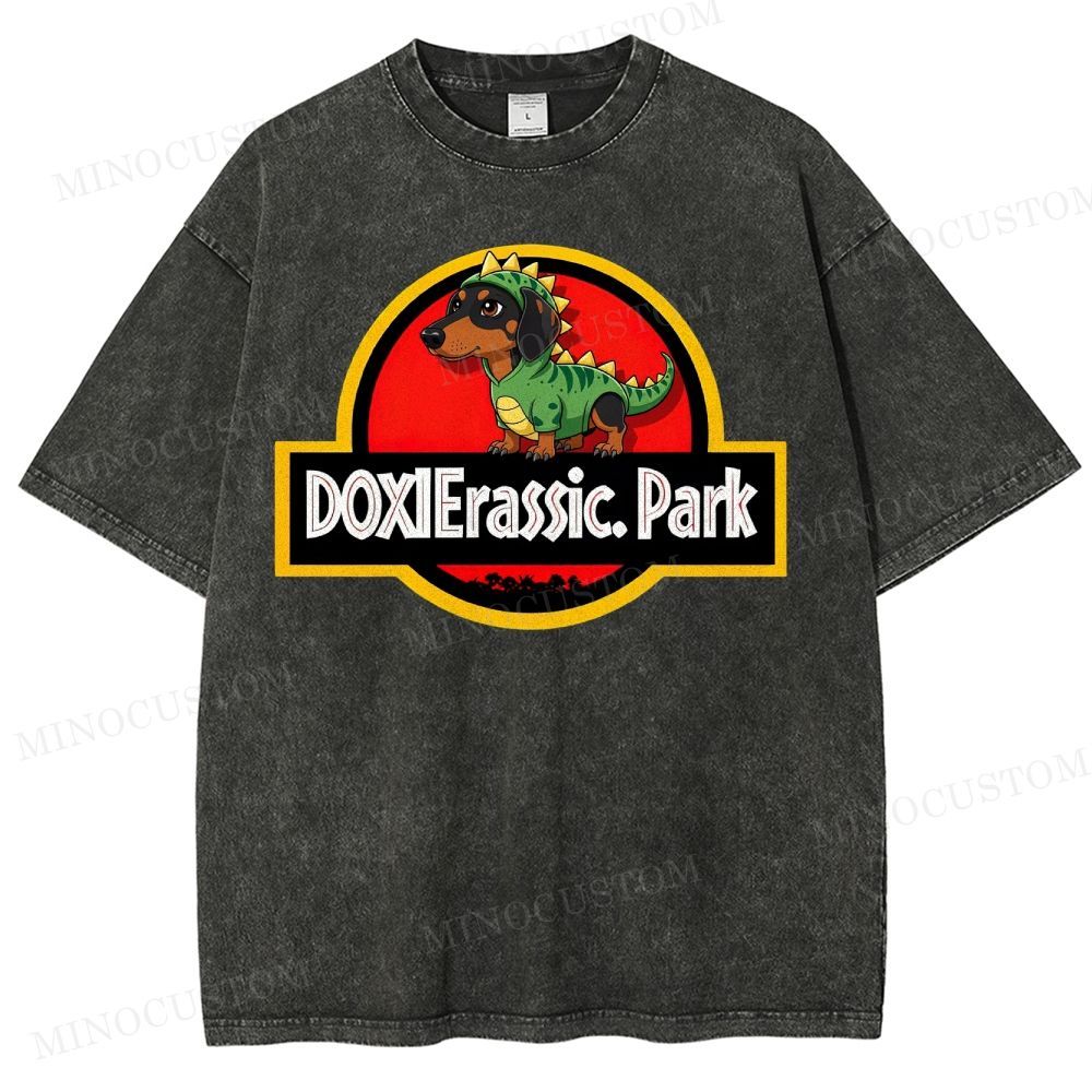 DOXIErassic Park Washed T-Shirt 