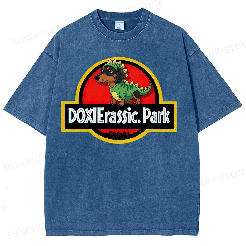 DOXIErassic Park Washed T-Shirt