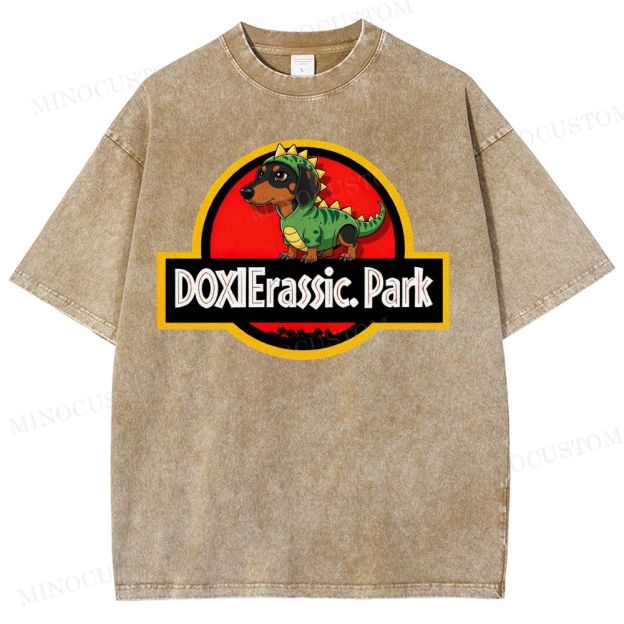 DOXIErassic Park Washed T-Shirt 