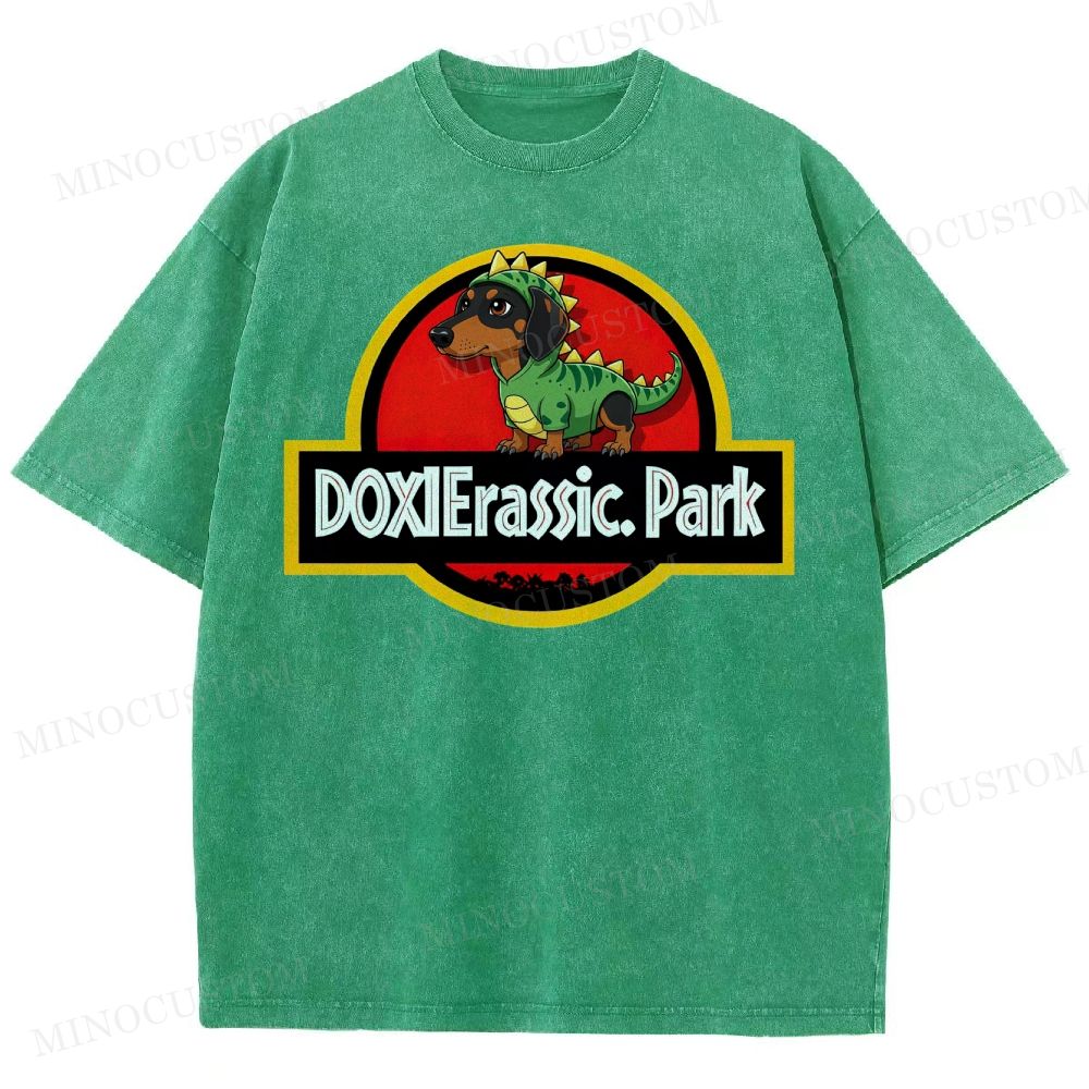 DOXIErassic Park Washed T-Shirt 