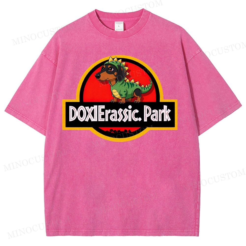 DOXIErassic Park Washed T-Shirt 