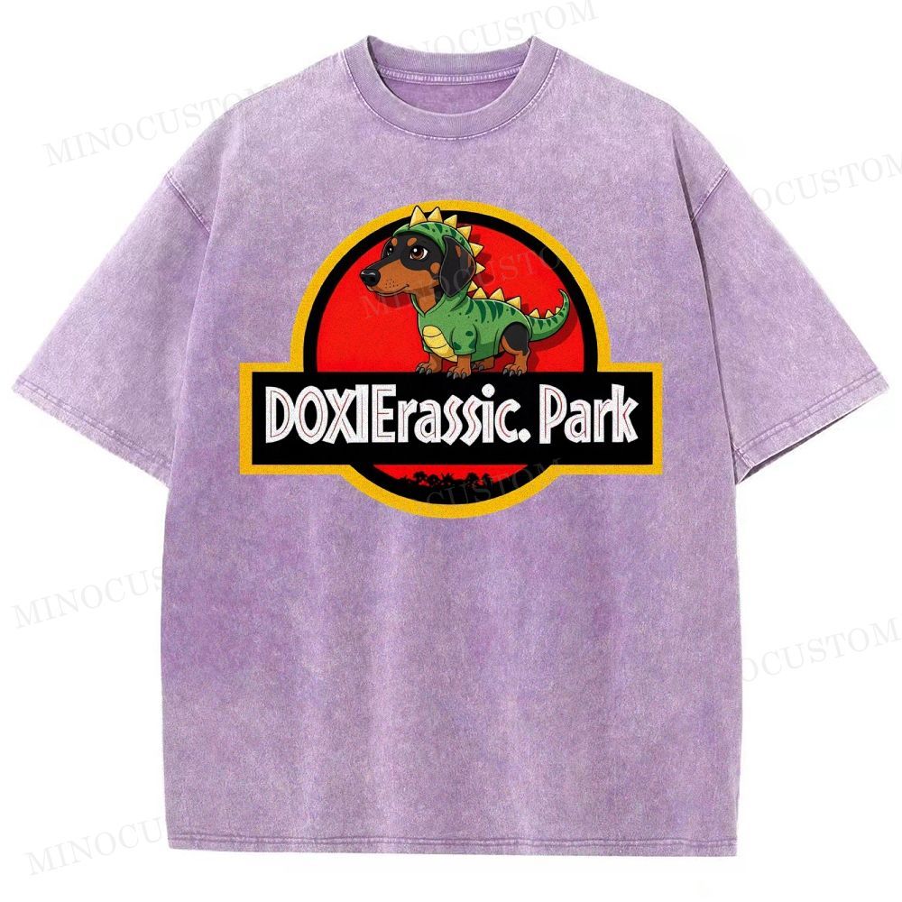DOXIErassic Park Washed T-Shirt 