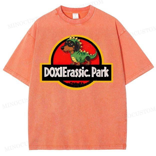 DOXIErassic Park Washed T-Shirt 