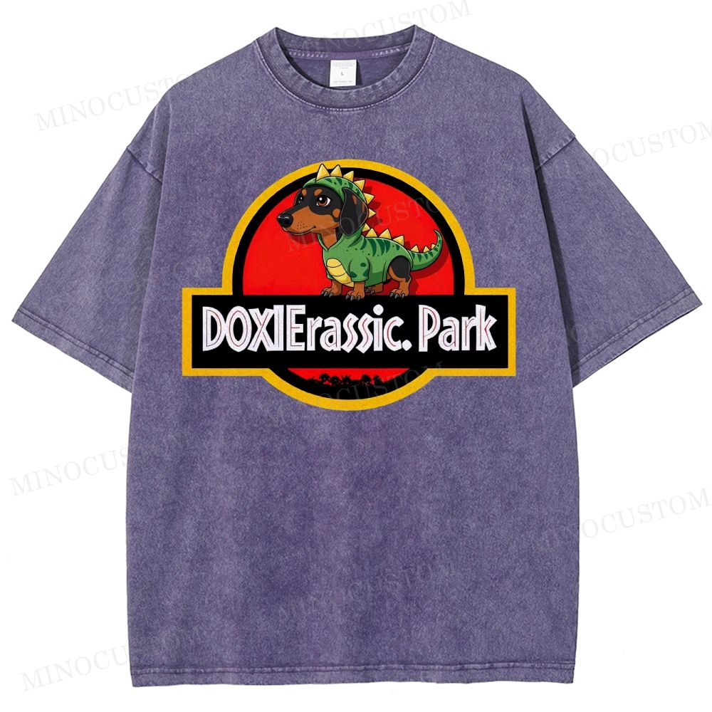 DOXIErassic Park Washed T-Shirt 