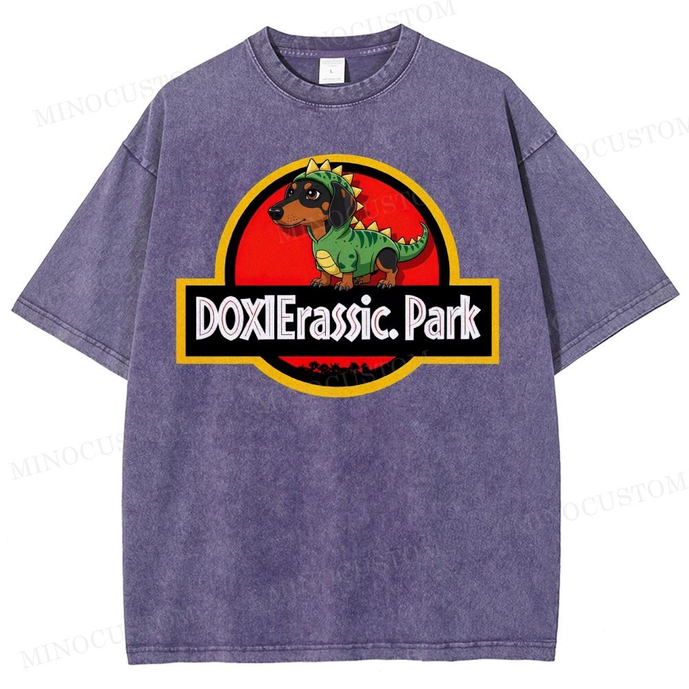DOXIErassic Park Washed T-Shirt 