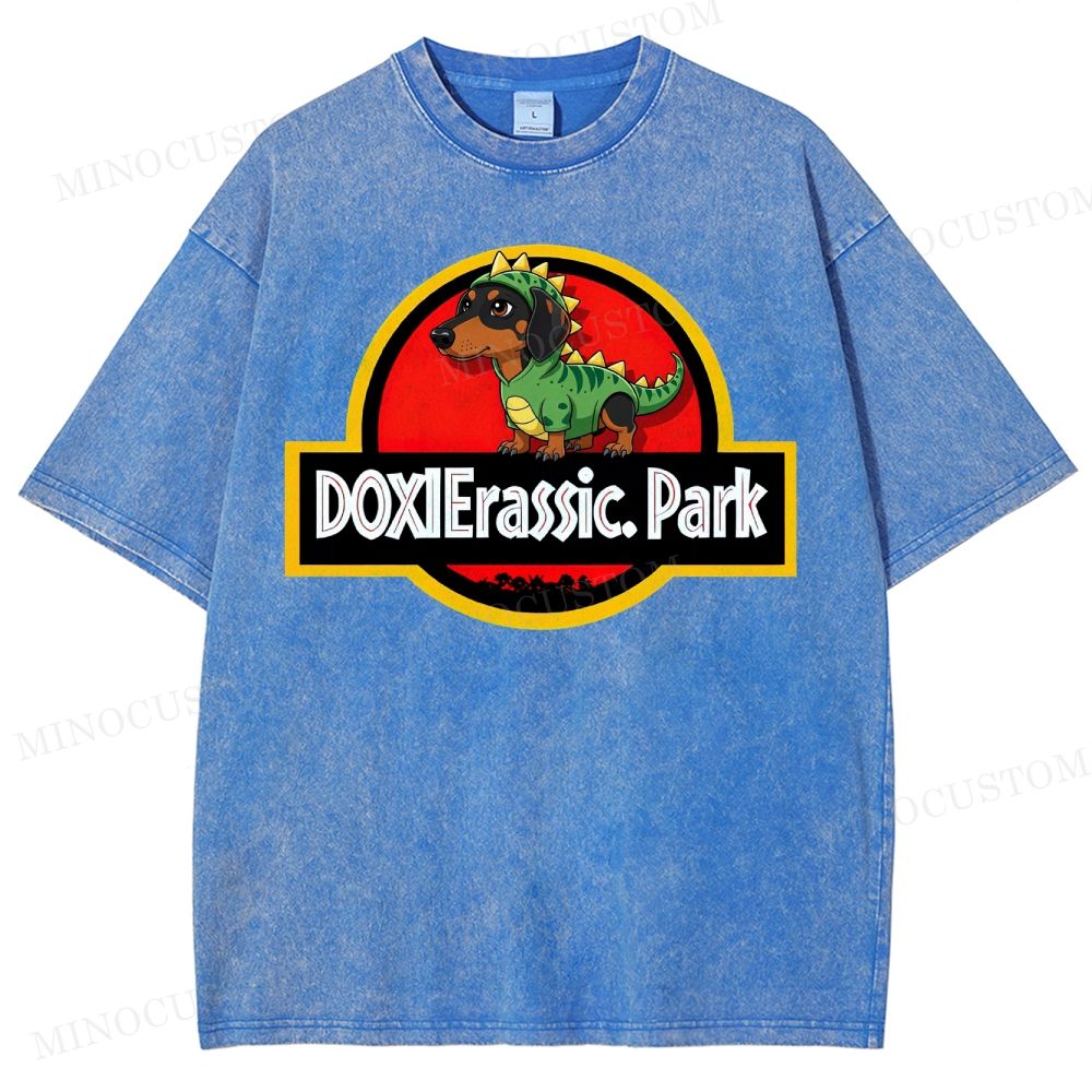 DOXIErassic Park Washed T-Shirt 