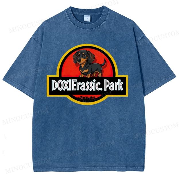 DOXlErassic Park Washed T-Shirt
