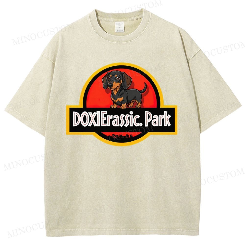 DOXlErassic Park Washed T-Shirt