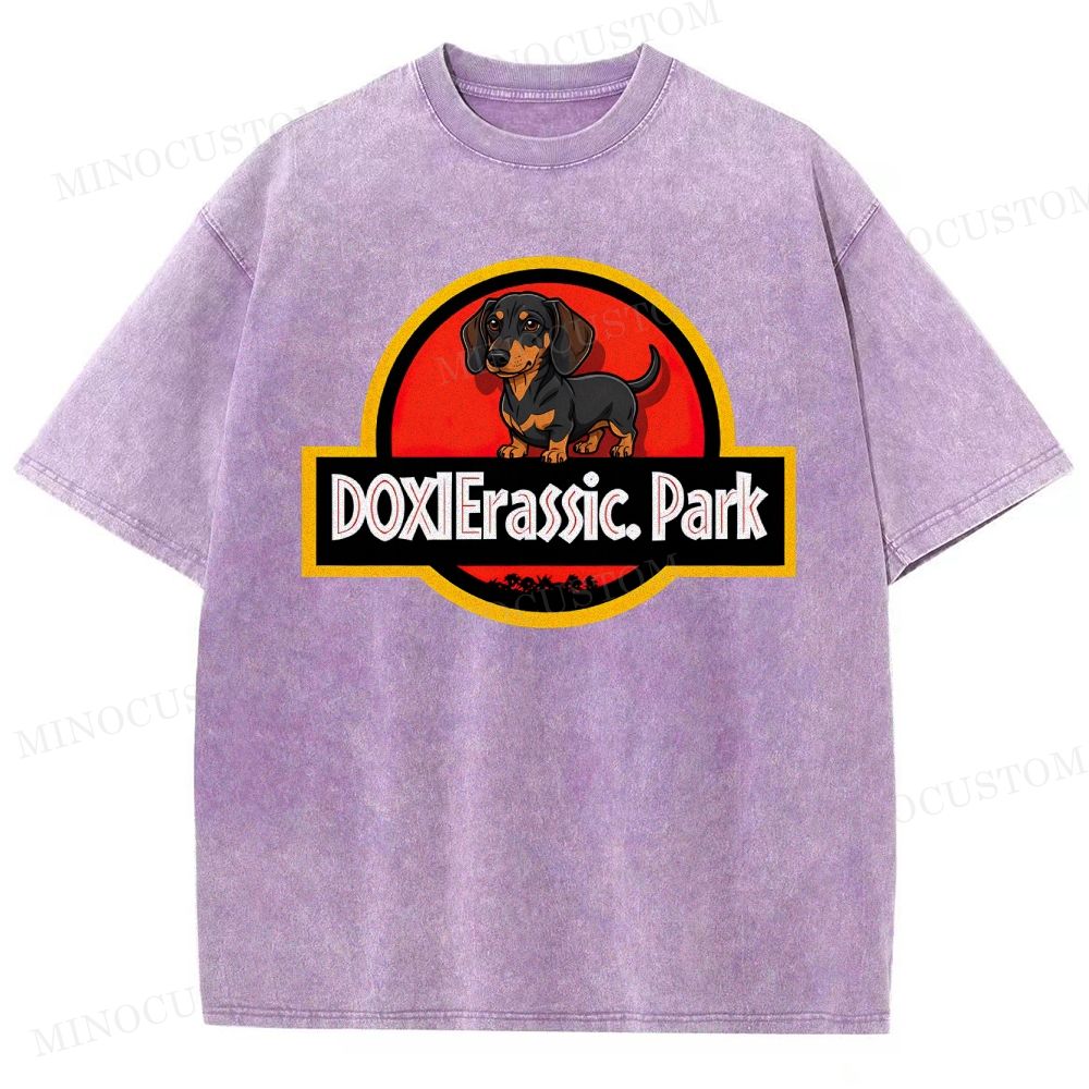 DOXlErassic Park Washed T-Shirt