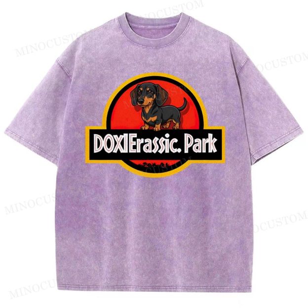 DOXlErassic Park Washed T-Shirt