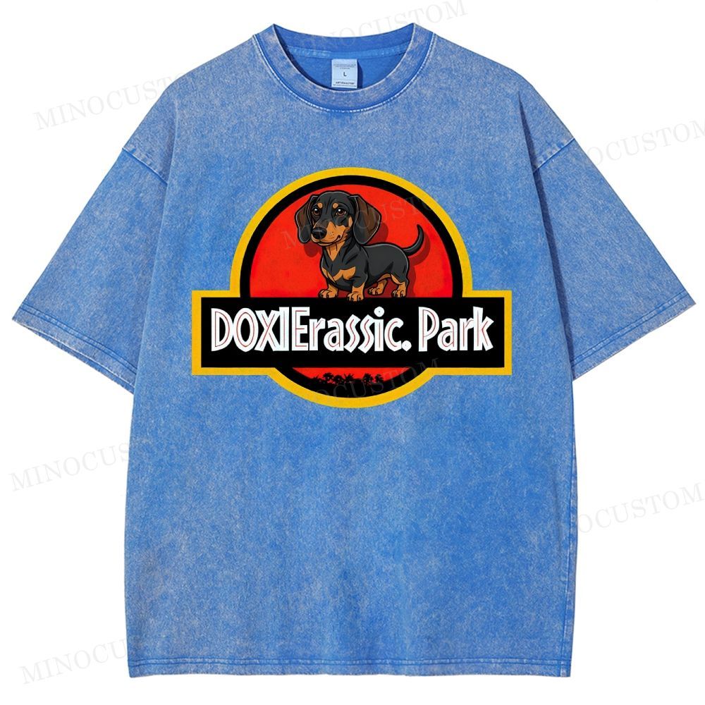 DOXlErassic Park Washed T-Shirt
