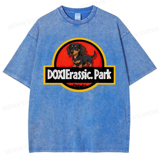 DOXlErassic Park Washed T-Shirt