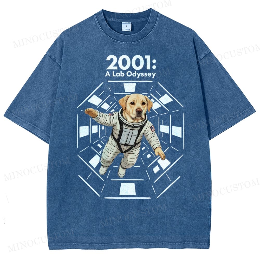 2001: A Lab Odyssey Washed T-Shirt