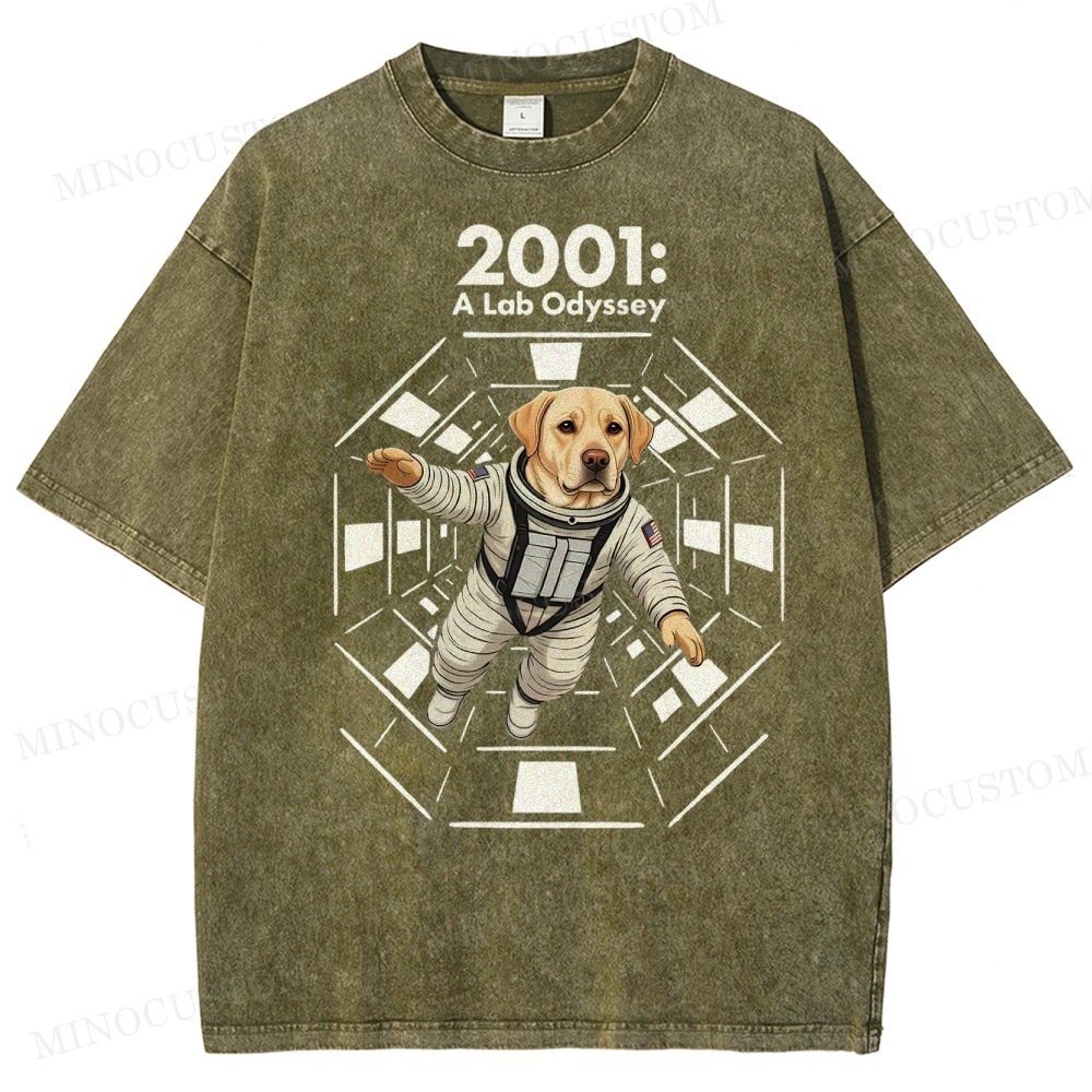 2001: A Lab Odyssey Washed T-Shirt