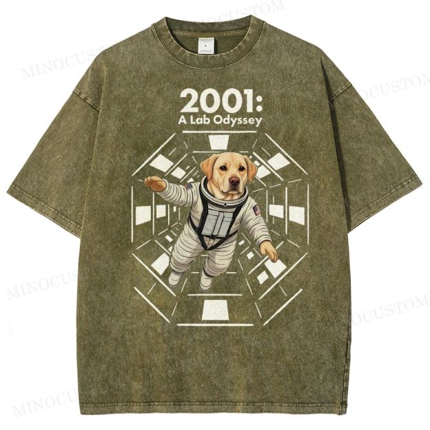2001: A Lab Odyssey Washed T-Shirt