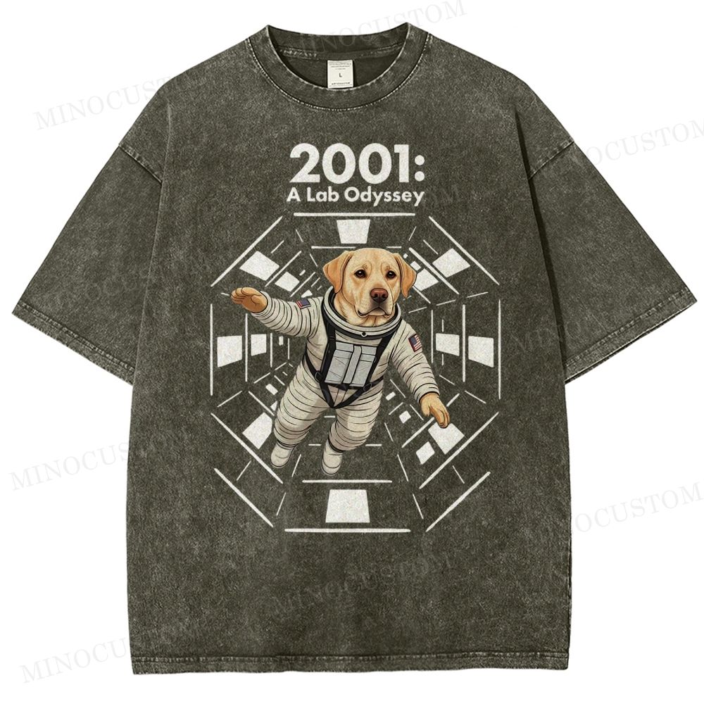 2001: A Lab Odyssey Washed T-Shirt