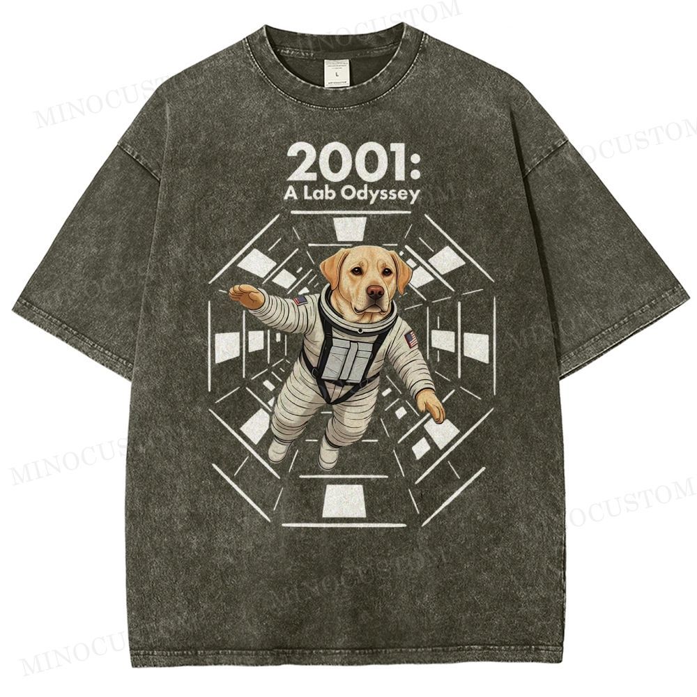 2001: A Lab Odyssey Washed T-Shirt