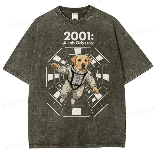 2001: A Lab Odyssey Washed T-Shirt