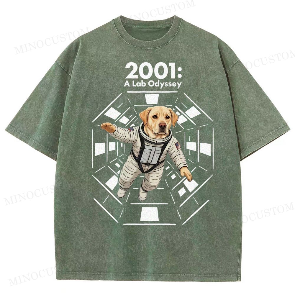 2001: A Lab Odyssey Washed T-Shirt