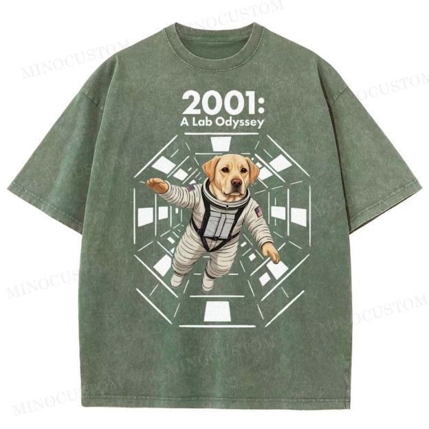 2001: A Lab Odyssey Washed T-Shirt