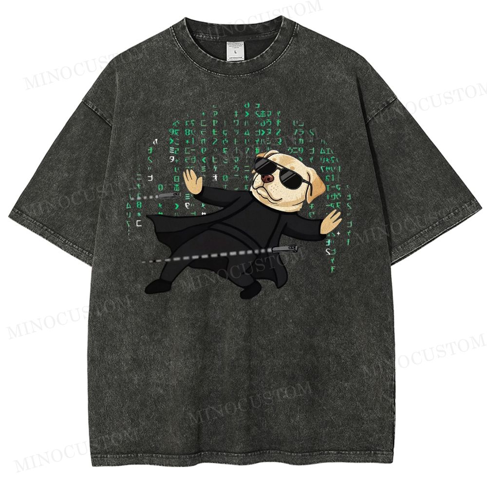 Matrix  Labrador Washed T-Shirt 