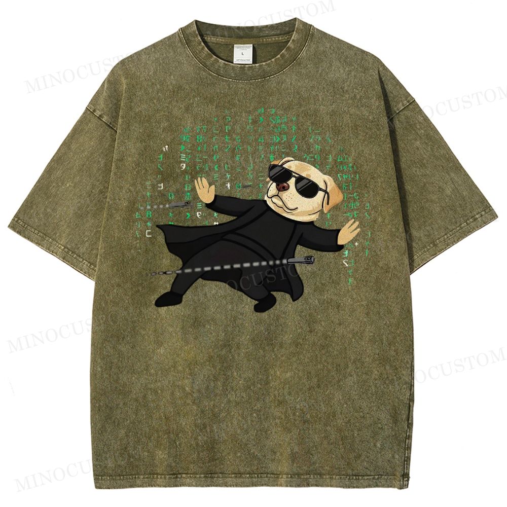 Matrix  Labrador Washed T-Shirt 