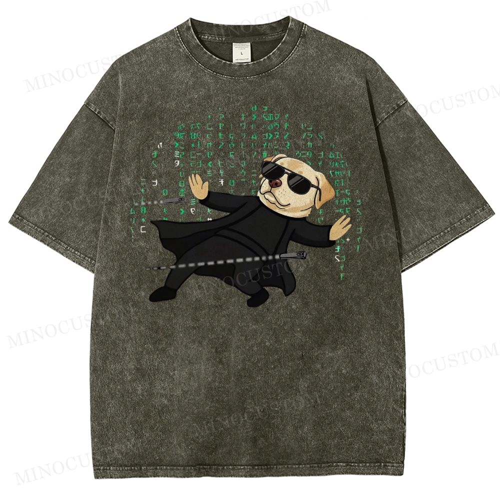 Matrix  Labrador Washed T-Shirt 