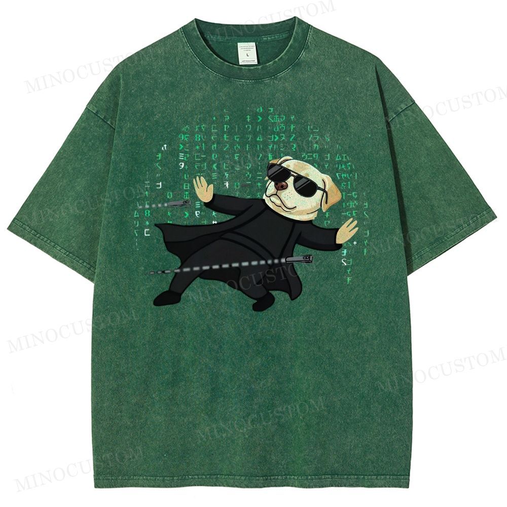 Matrix  Labrador Washed T-Shirt 