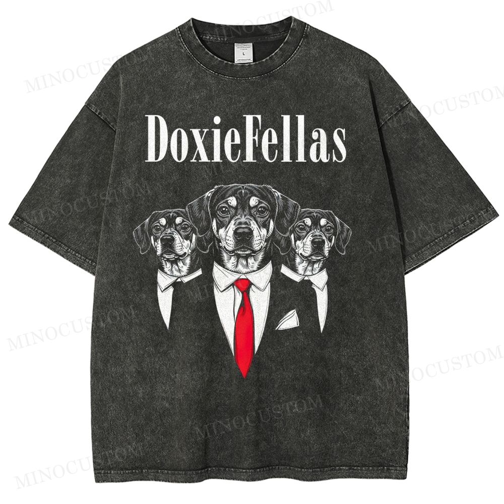 DoxieFellas Washed T-Shirt 