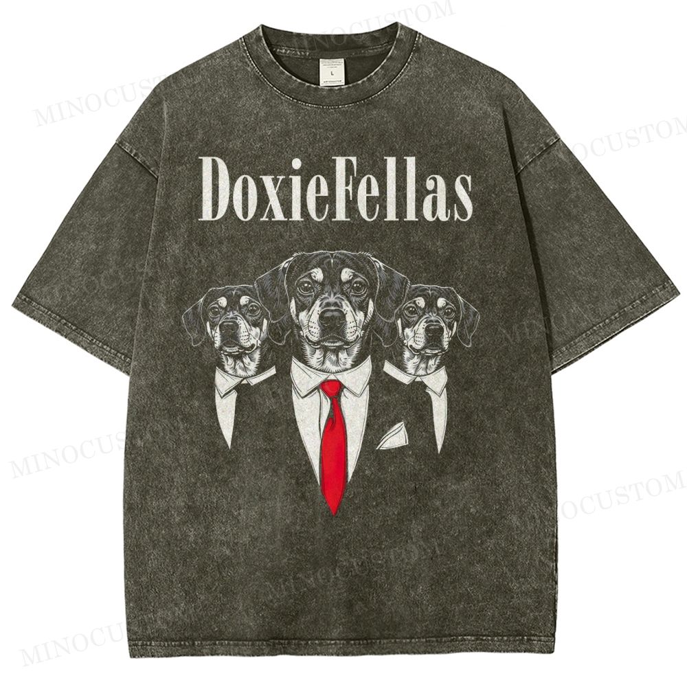DoxieFellas Washed T-Shirt 