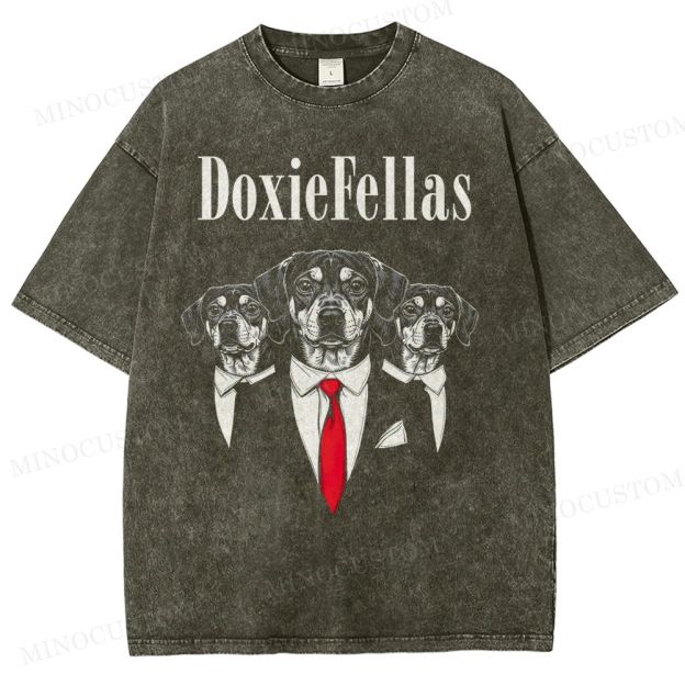 DoxieFellas Washed T-Shirt 