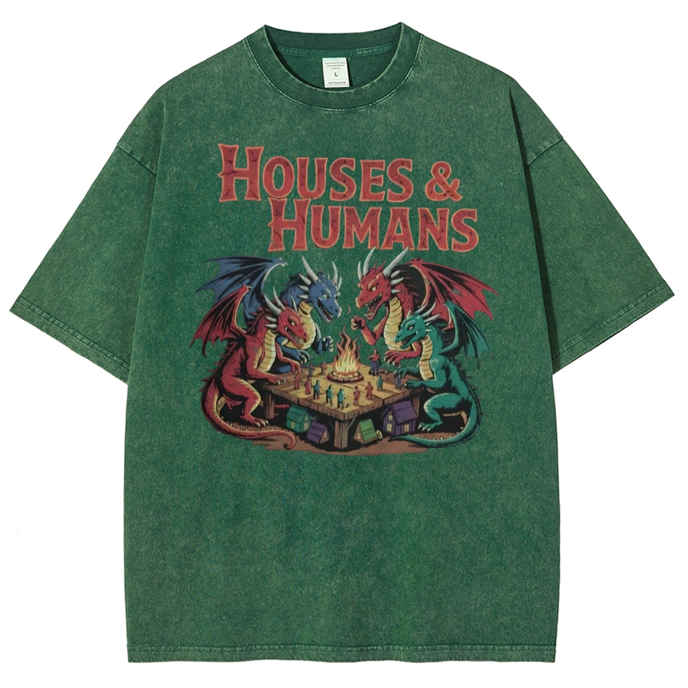 Fantasy RPG Parody Washed T-Shirt 