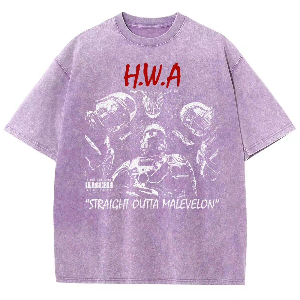 Retro Tactical Space Soldier Washed T-Shirt