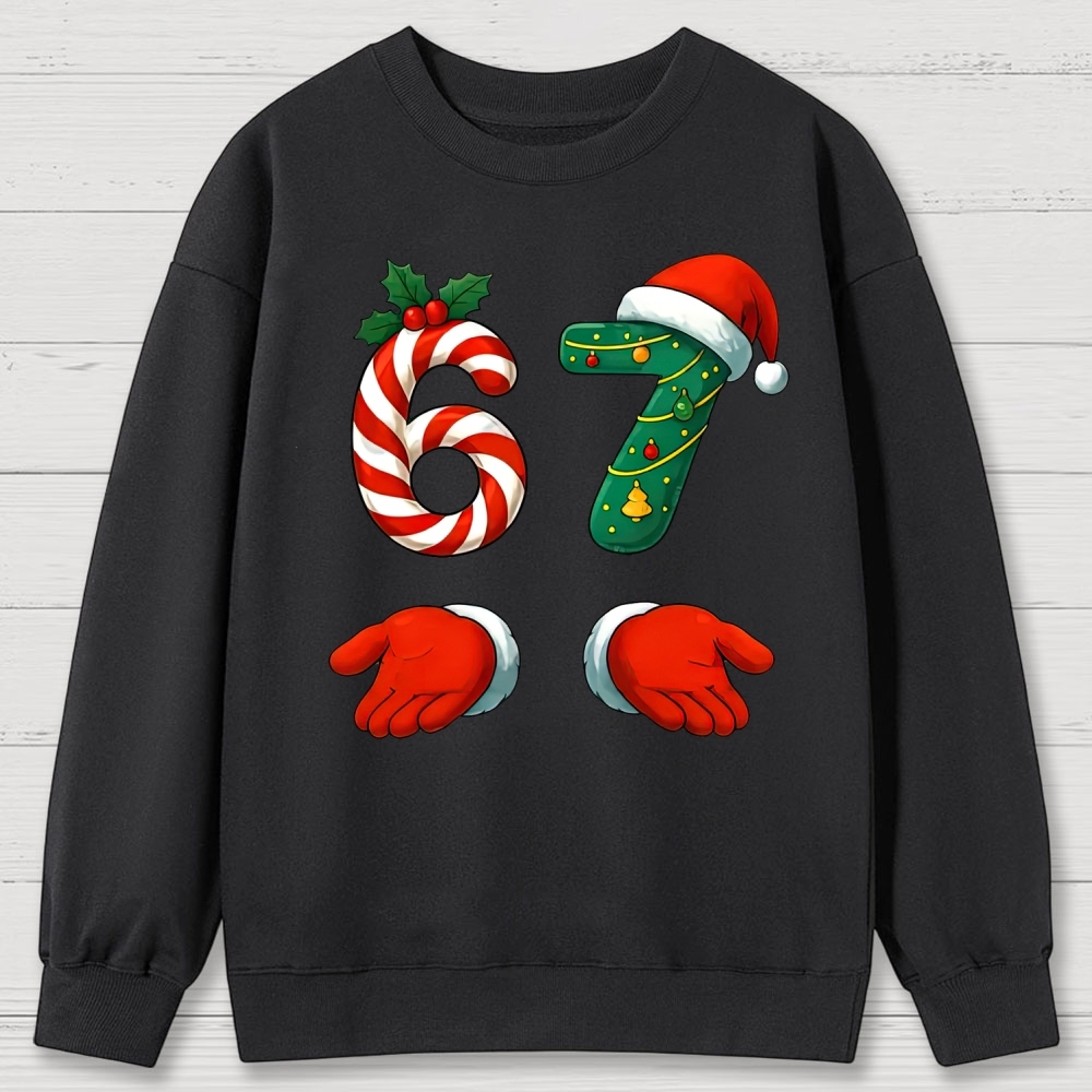 67 Christmas Cotton Sweatshirts 