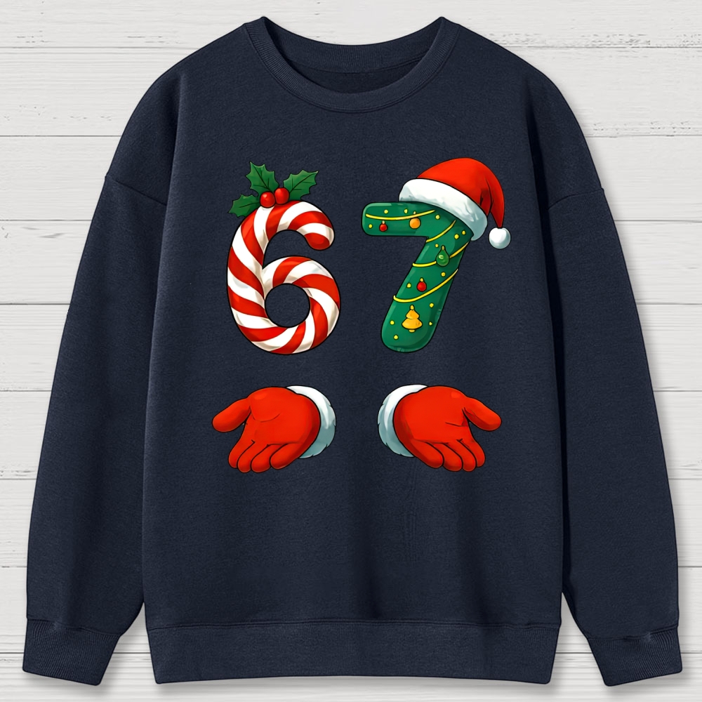 67 Christmas Cotton Sweatshirts 