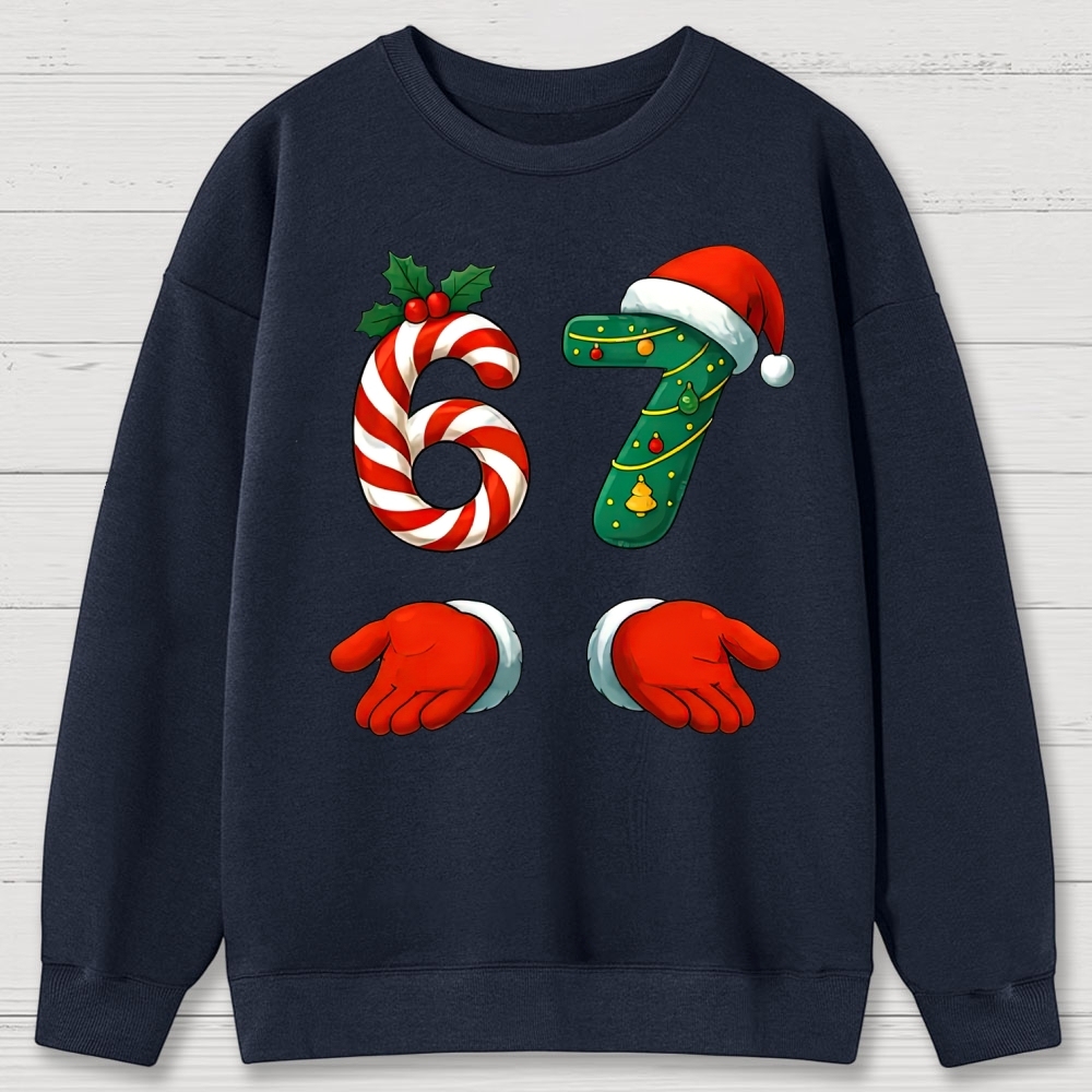 67 Christmas Cotton Sweatshirts 