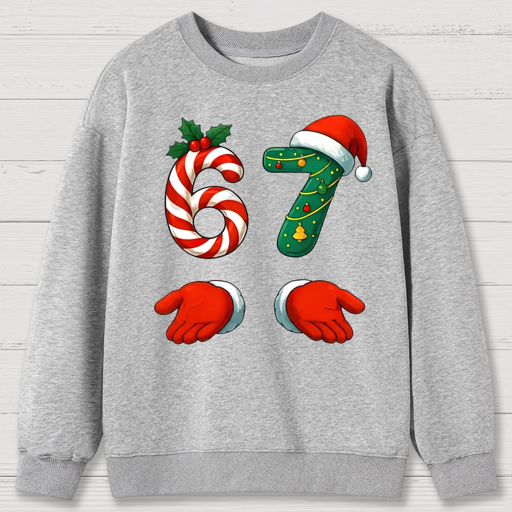 67 Christmas Cotton Sweatshirts 