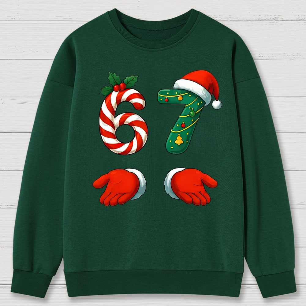 67 Christmas Cotton Sweatshirts 