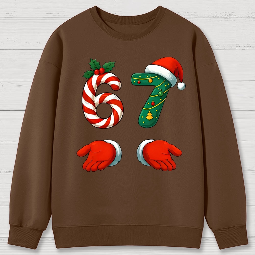 67 Christmas Cotton Sweatshirts 