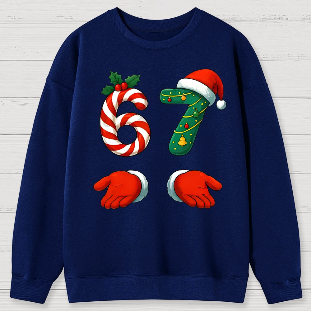 67 Christmas Cotton Sweatshirts 