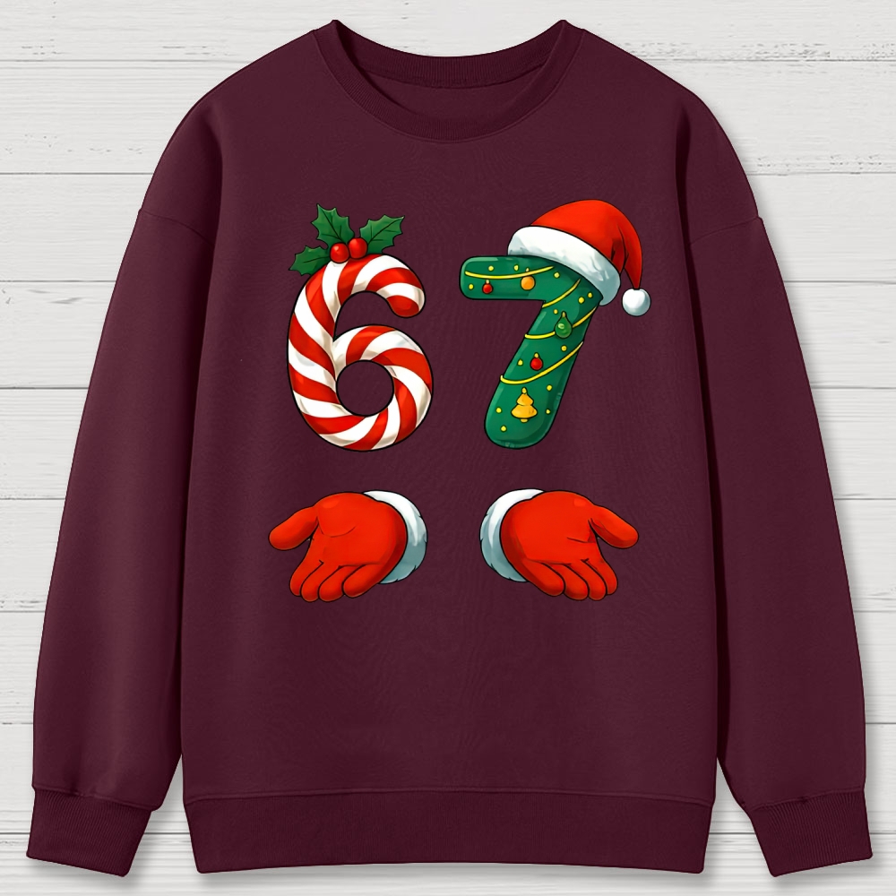 67 Christmas Cotton Sweatshirts 