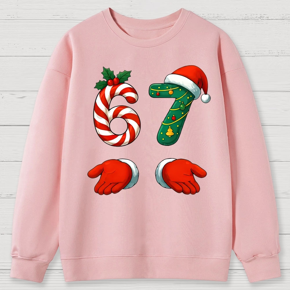 67 Christmas Cotton Sweatshirts 