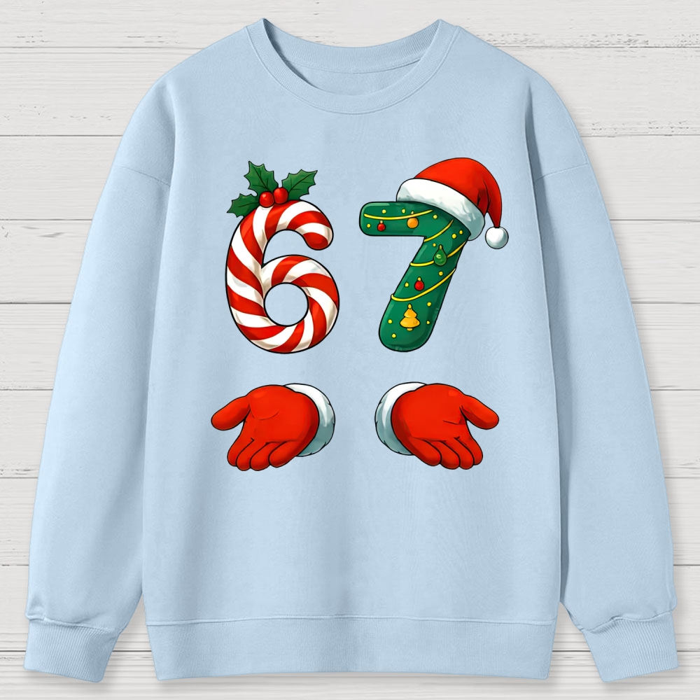 67 Christmas Cotton Sweatshirts 