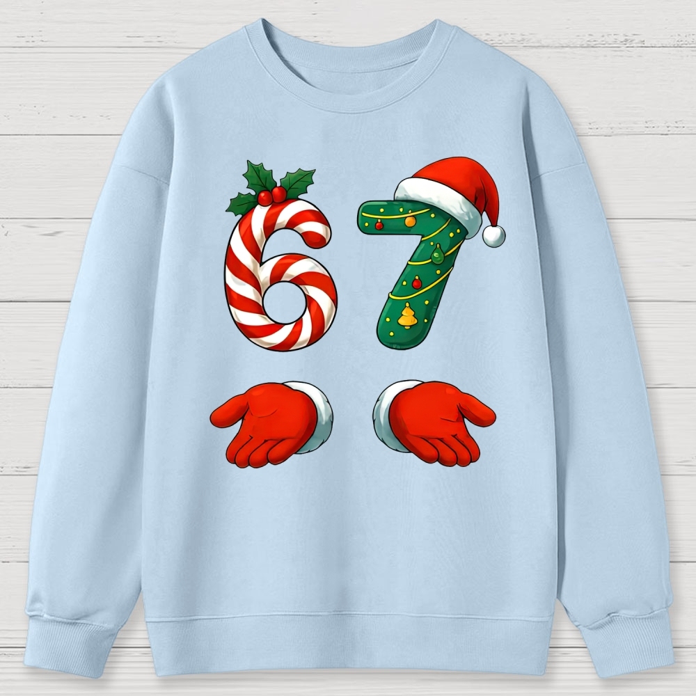67 Christmas Cotton Sweatshirts 