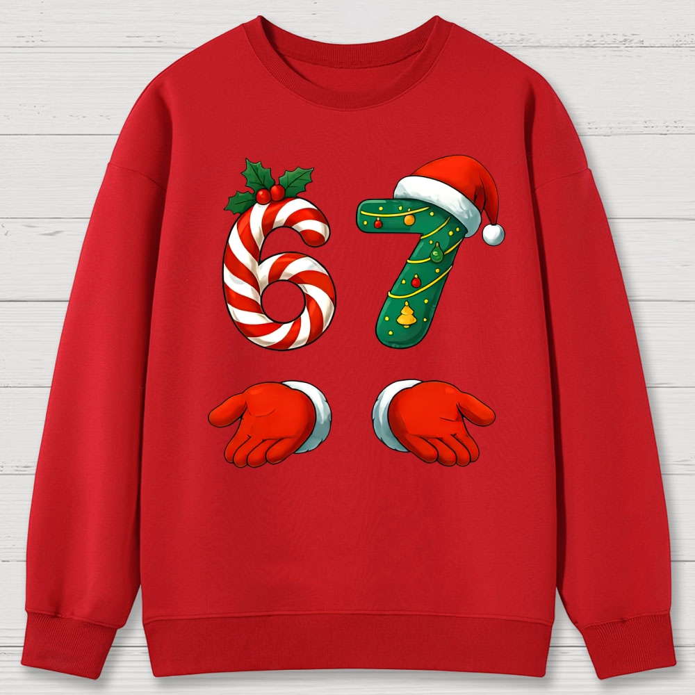 67 Christmas Cotton Sweatshirts 