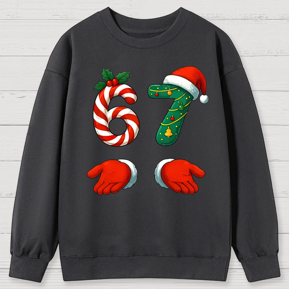67 Christmas Cotton Sweatshirts 