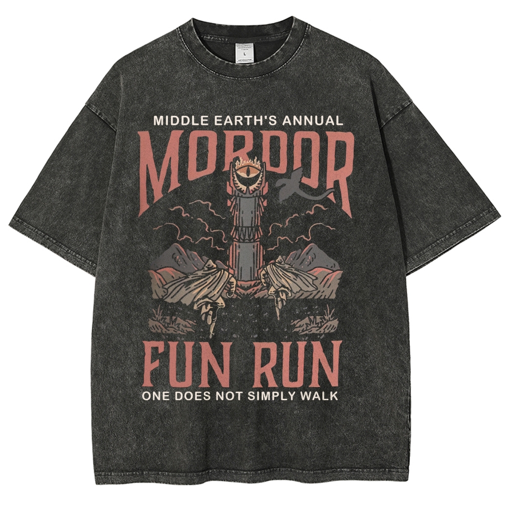 Epic Fantasy Fun Run Washed T-Shirt 